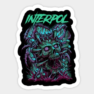 INTERPOL BAND Sticker